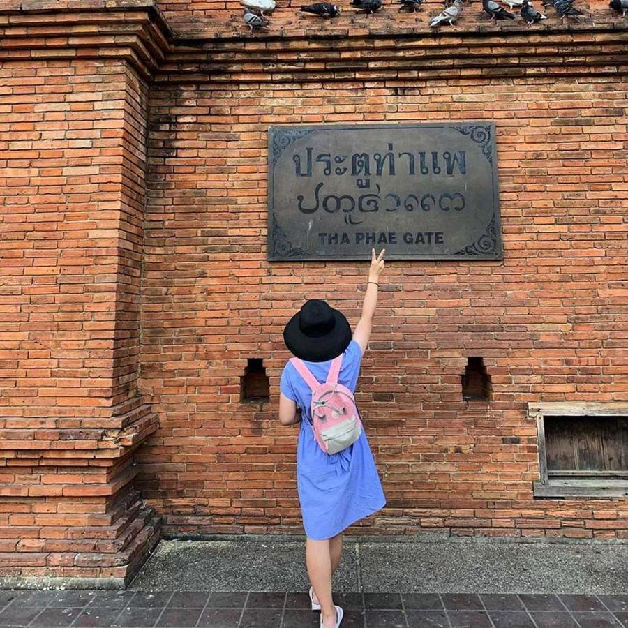 Privateroom W/Extrabed@Oldcity Chiang Mai Buitenkant foto